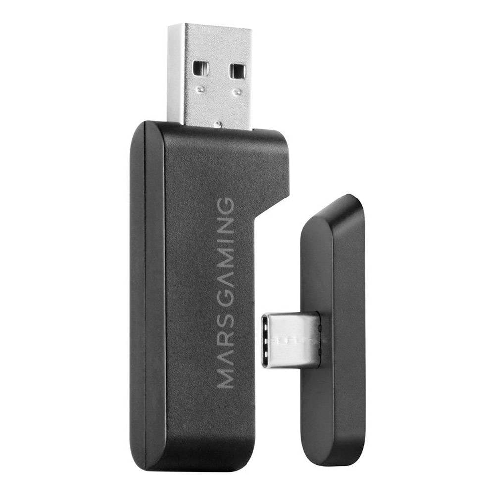 Headset Mars Gaming MHW-PRO ARGB Wireless/Bluetooth 7.1 Surround Black