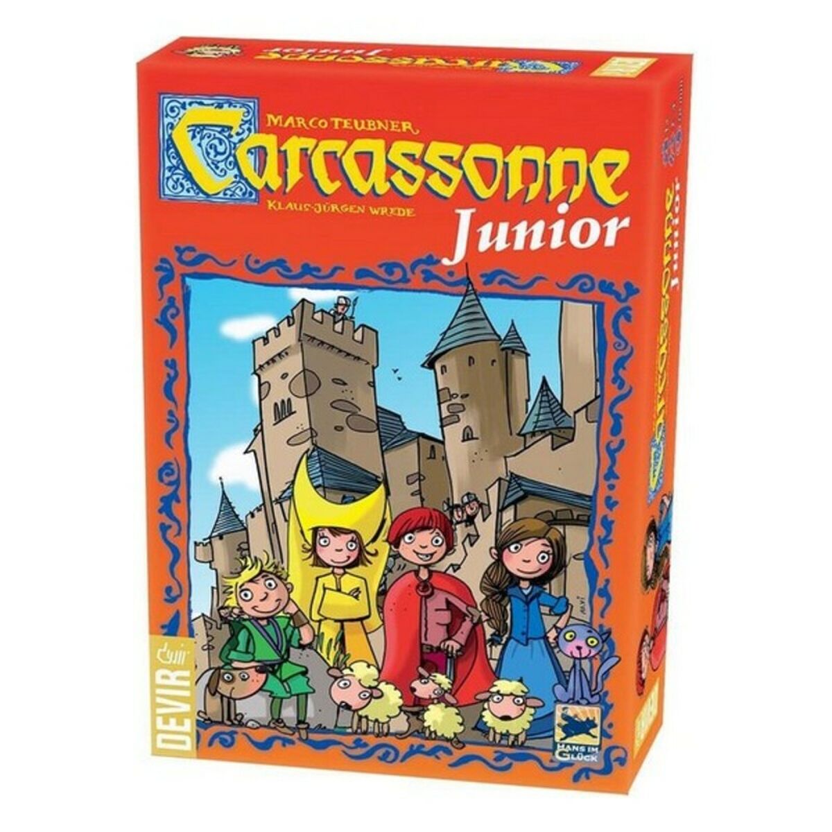 Carcassone Junior Devir Table Game 1BGJCARCAS (ES-PT)