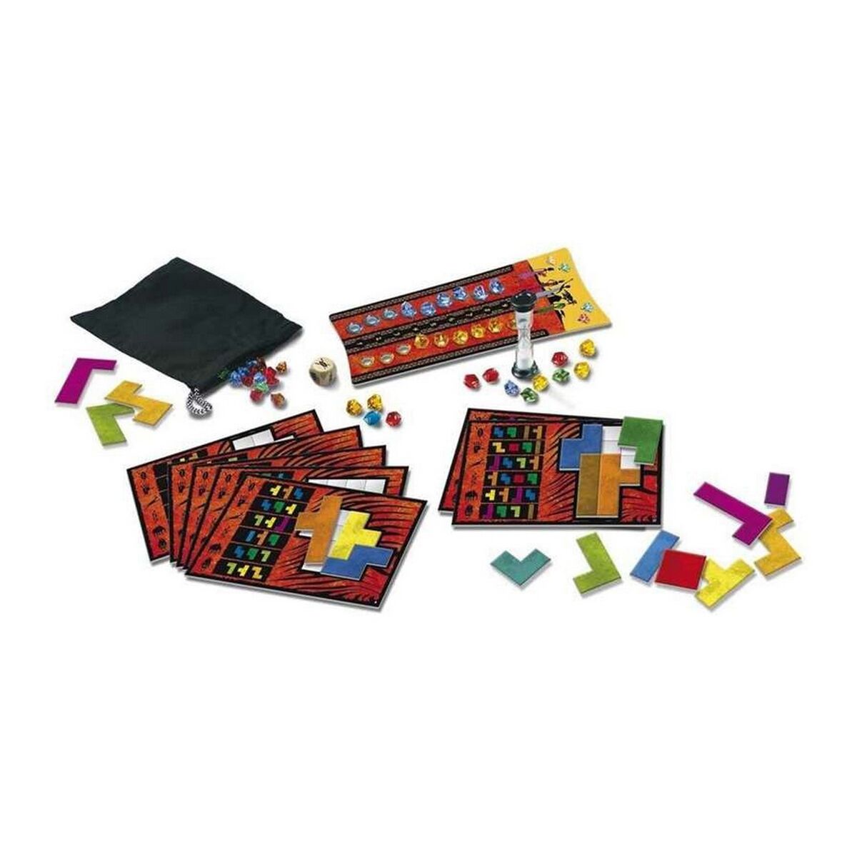 Juego de mesa Devir Ubongo de 128 piezas