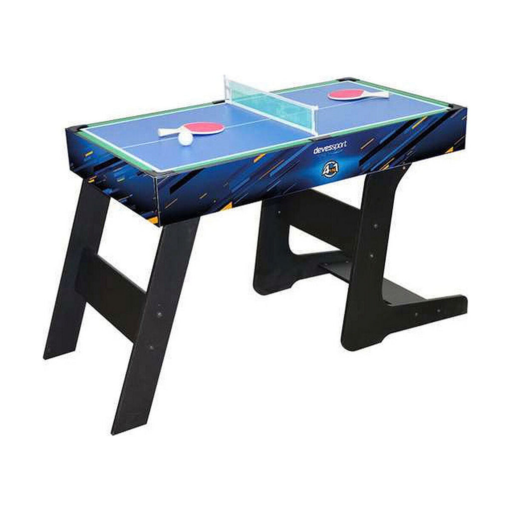 Mesa Multijogos Dobrável 4 em 1 115,5 x 63 x 16,8 cm Madeira MDF