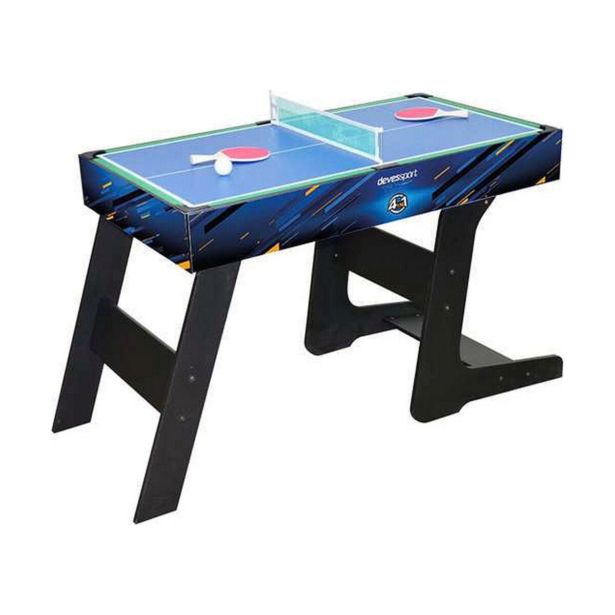 Mesa Multijogos Dobrável 4 em 1 115,5 x 63 x 16,8 cm Madeira MDF