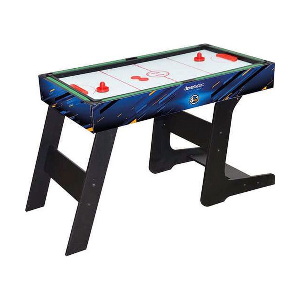 Mesa Multijogos Dobrável 4 em 1 115,5 x 63 x 16,8 cm Madeira MDF