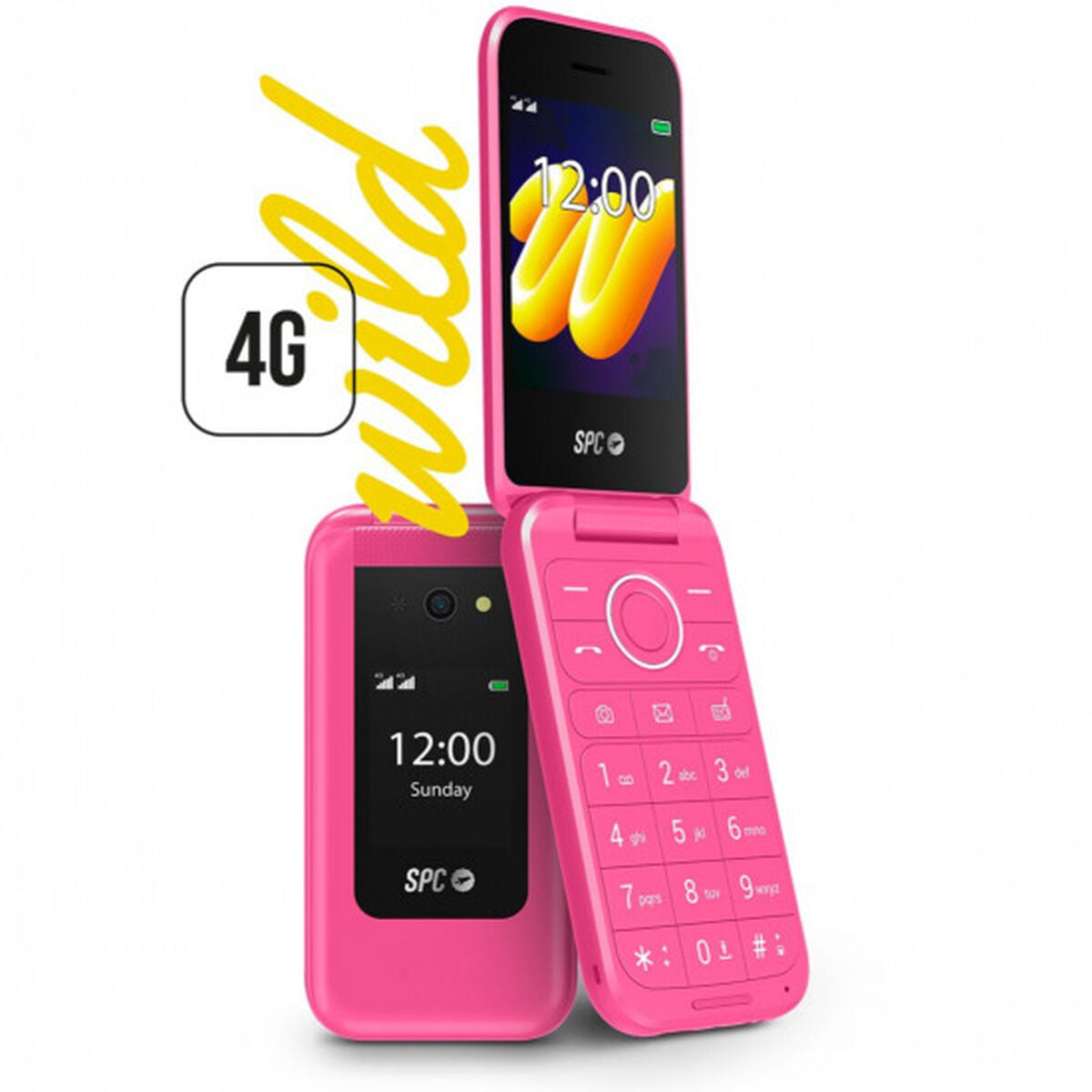 Telefone Móvel para Idosos SPC WILD 2336P 2,8"