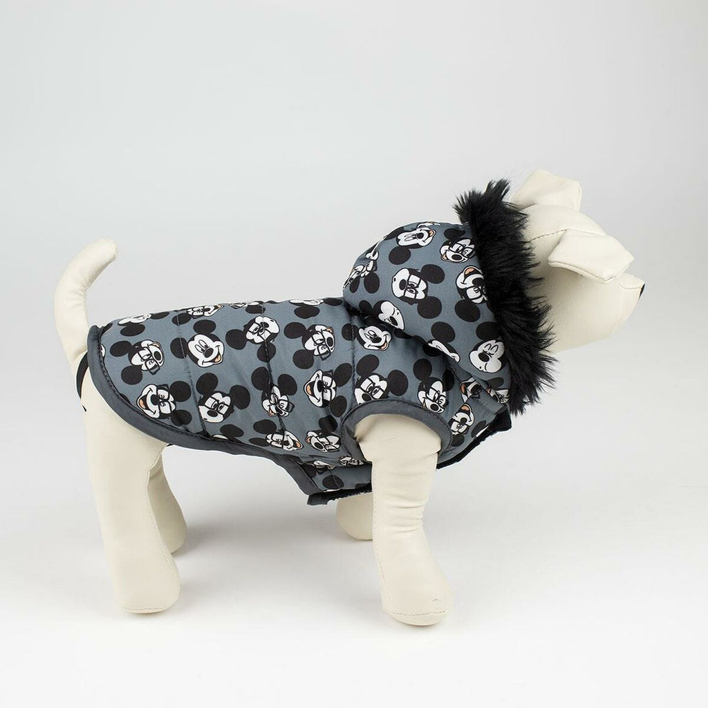 Mickey Mouse Gray Dog Coat