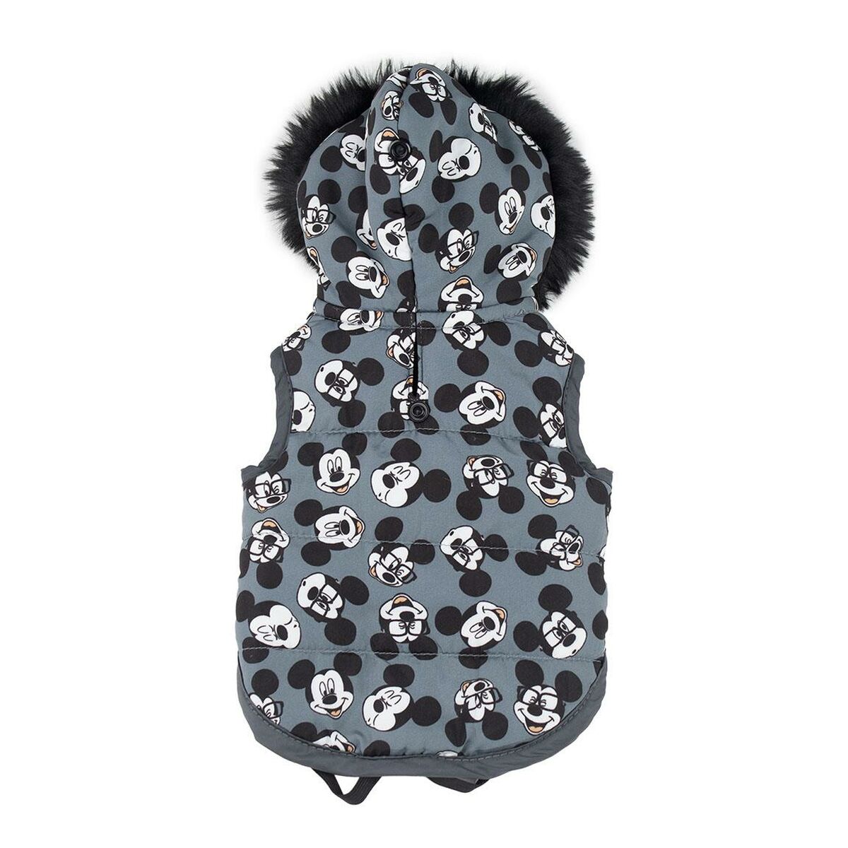 Mickey Mouse Gray Dog Coat
