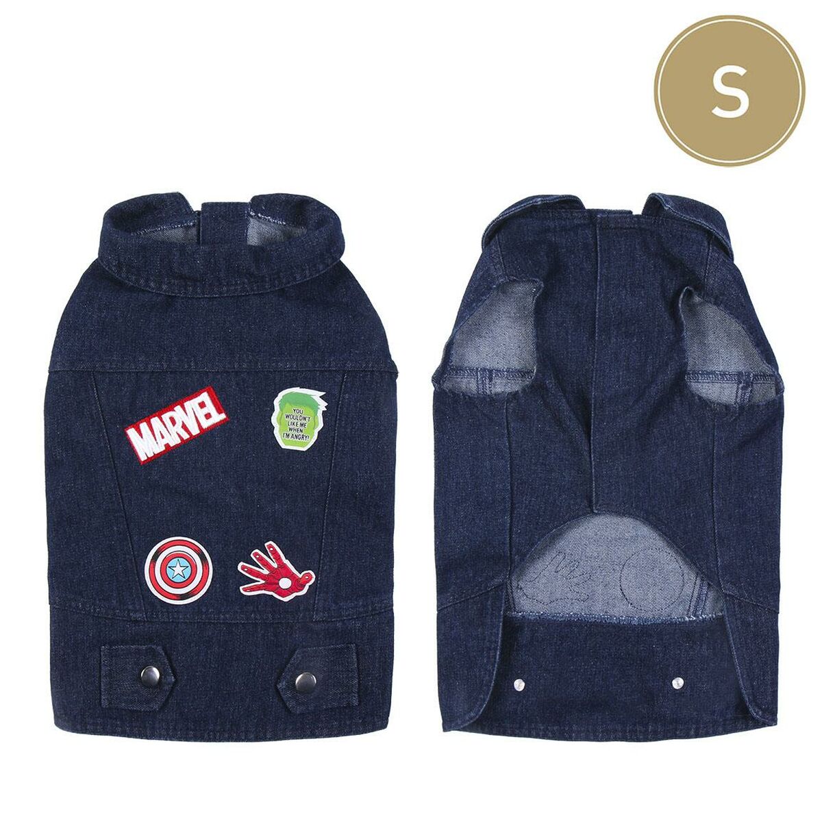 Marvel Blue Dog Coat S