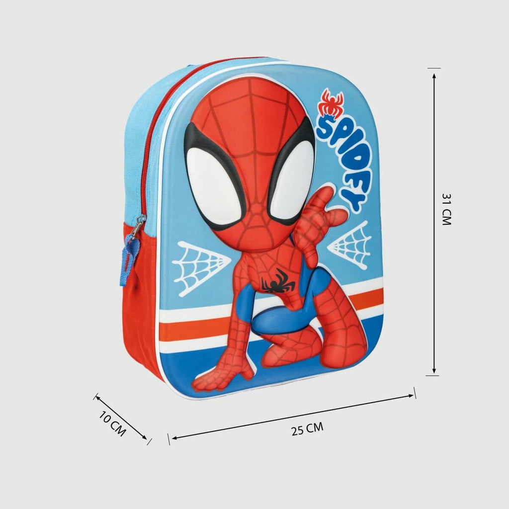 Spidey 3D Kids Backpack - Blue