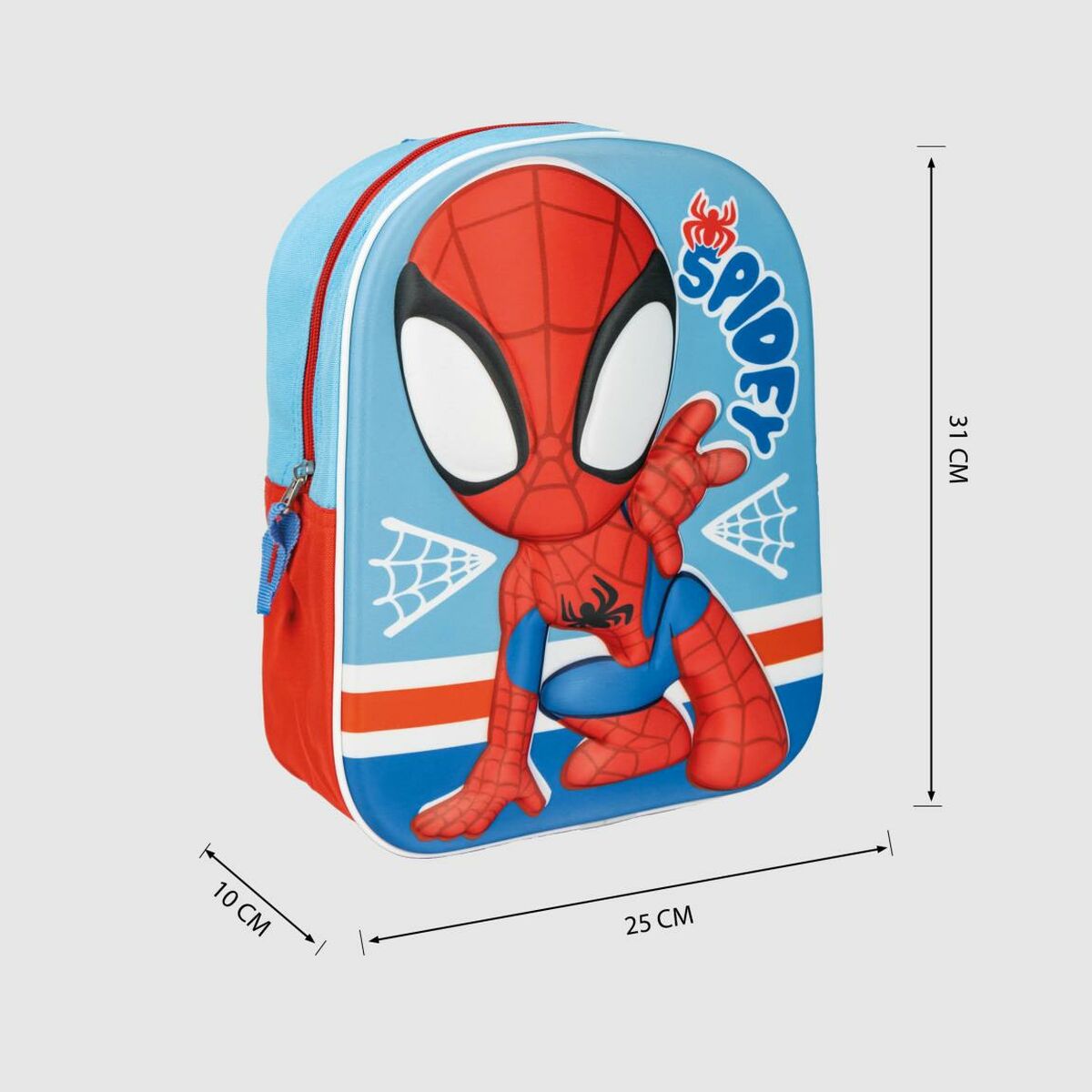 Spidey 3D Kids Backpack - Blue