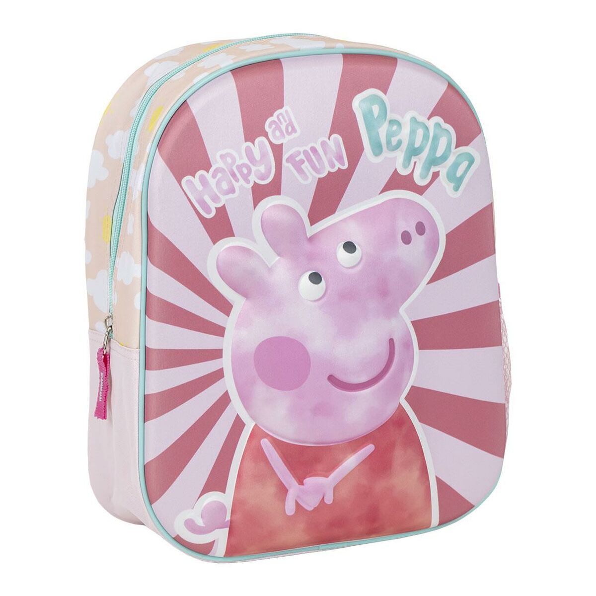 Mochila Infantil Peppa Pig Cor de Rosa 25,0 x 31,0 x 10,0 cm