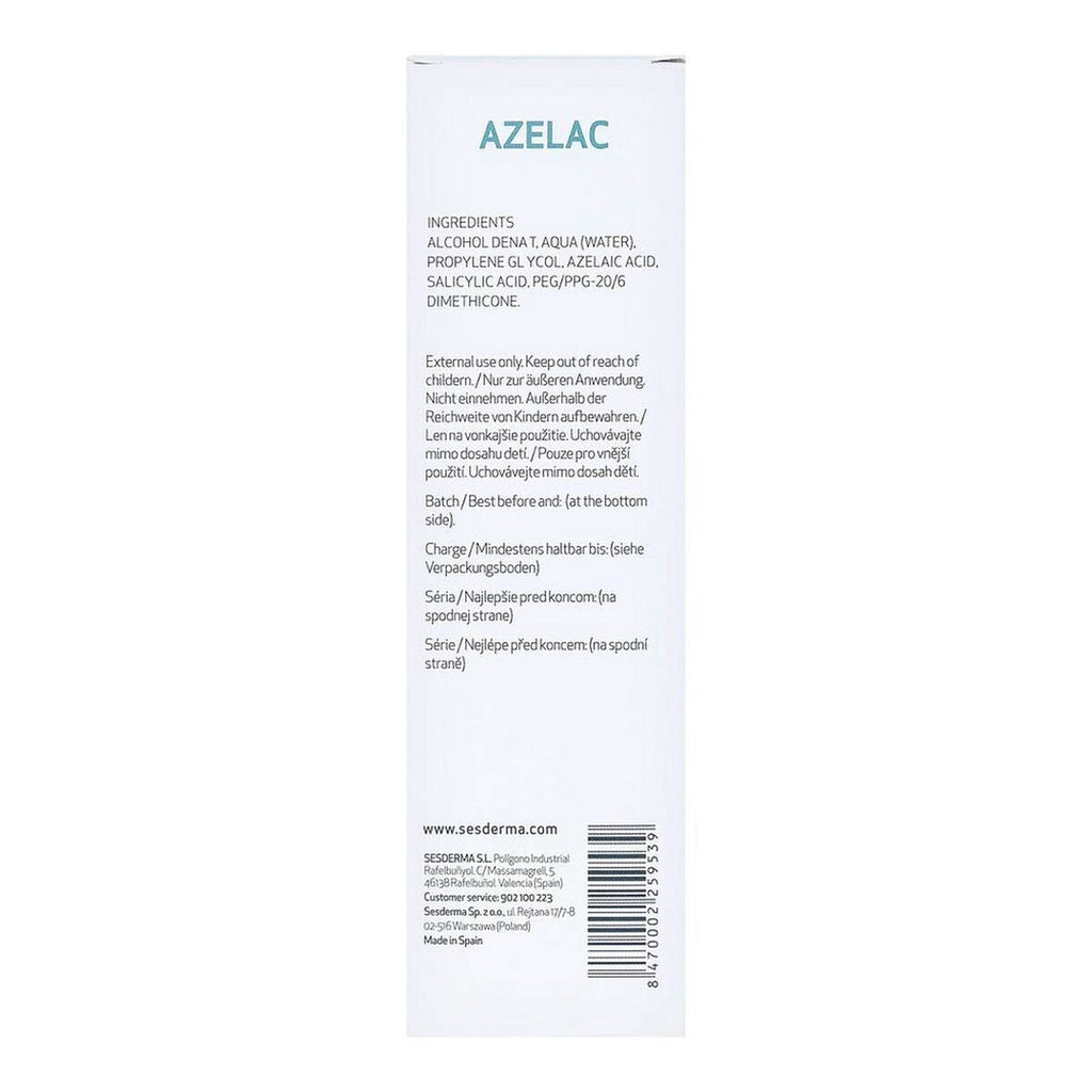 Tratamiento para el acné Sesderma Azelac Loción facial 100 ml