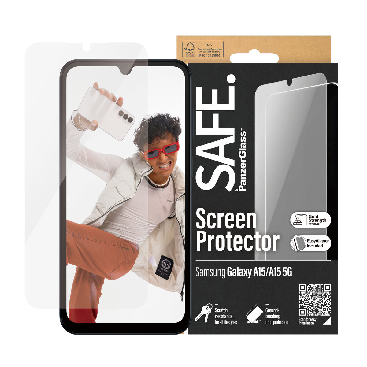 Panzer Glass SAFE95678 screen protector for Samsung GALAXY NOVO A14/A14 5G