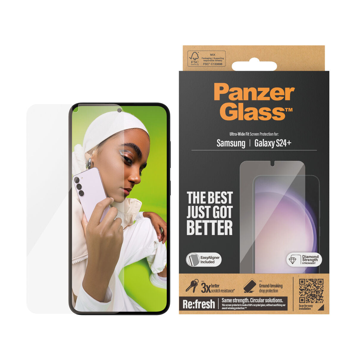 Panzer Glass 7351 Screen Protector for Samsung Galaxy S24 Plus