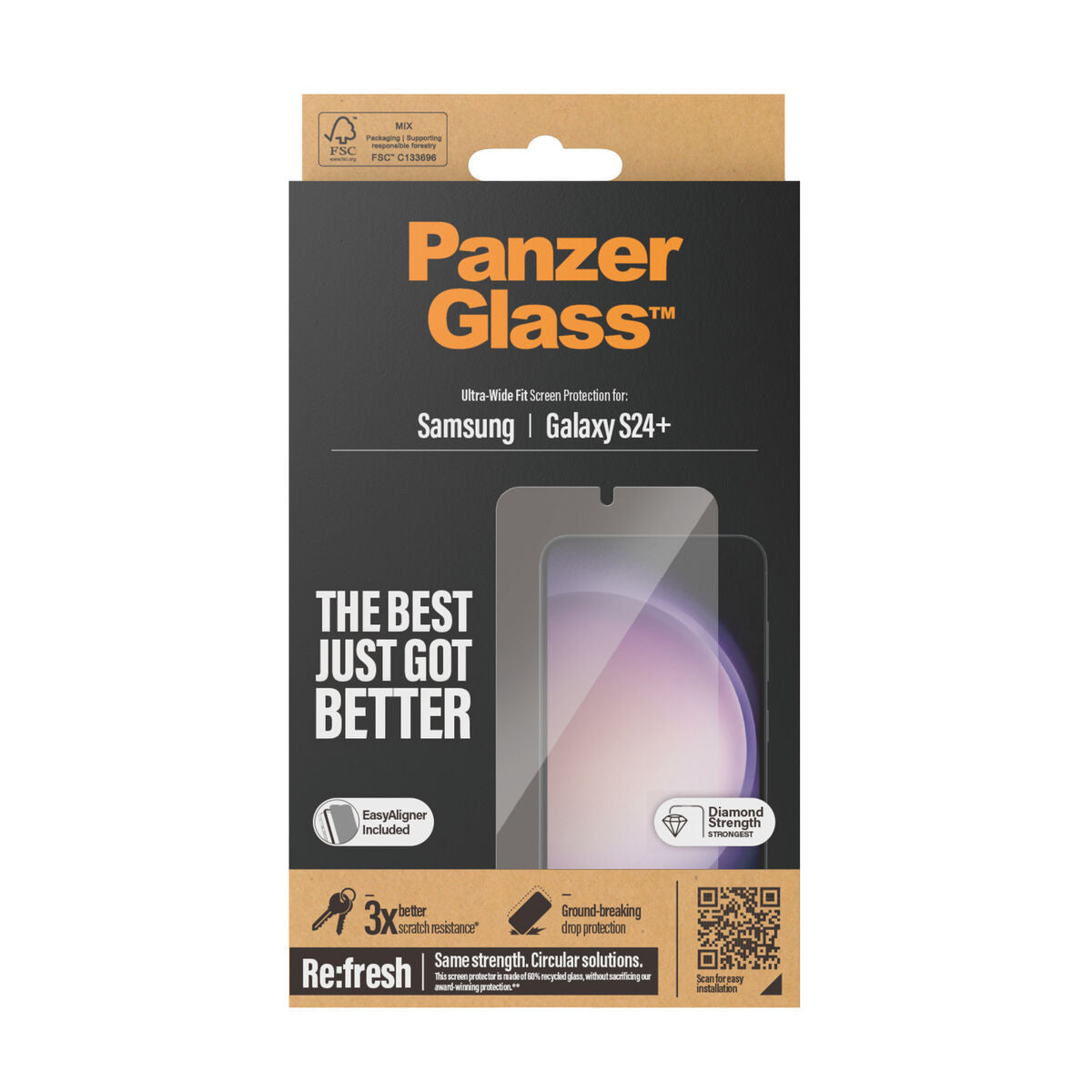 Panzer Glass 7351 Screen Protector for Samsung Galaxy S24 Plus
