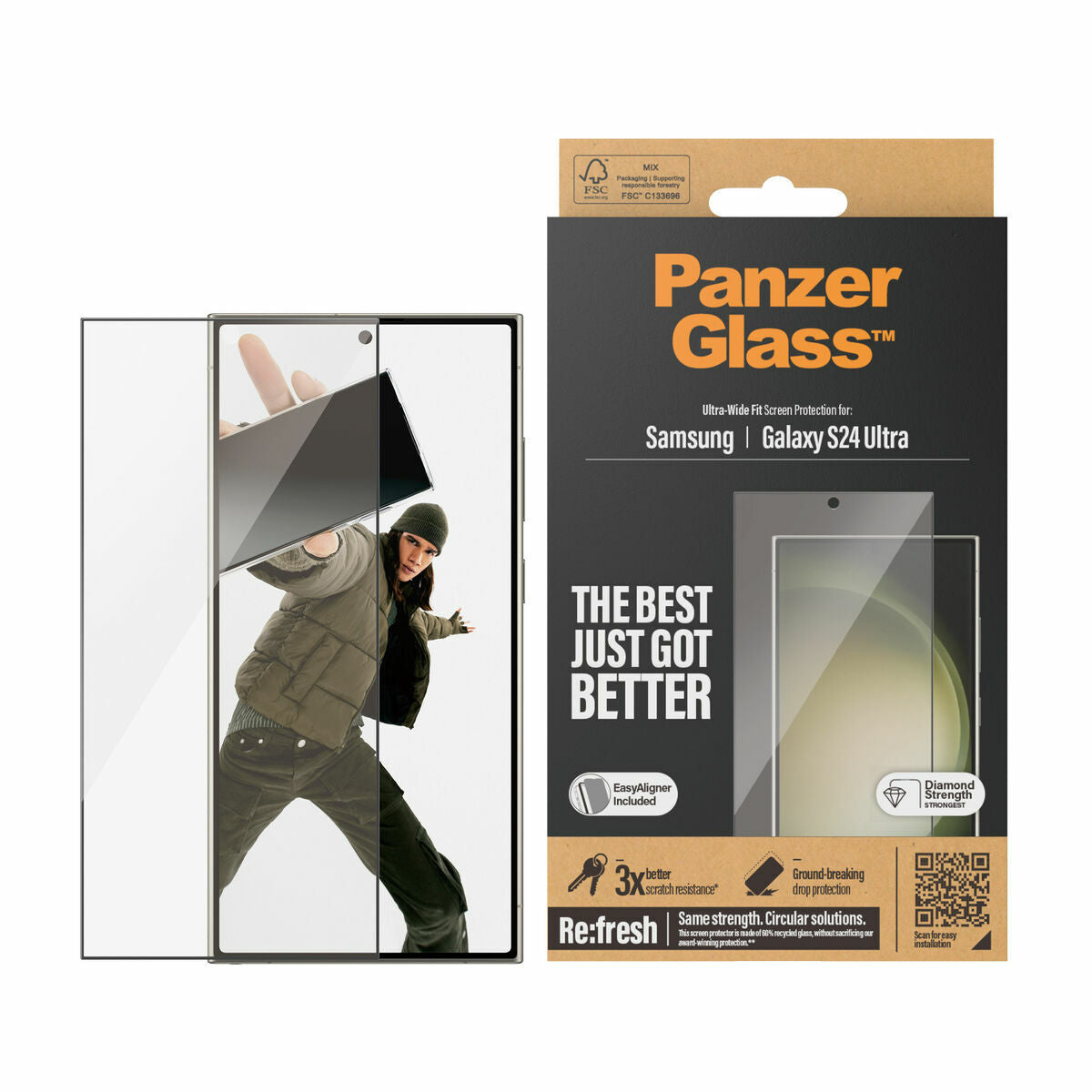 Panzer Glass 7352 Screen Protector for Samsung Galaxy S24 Ultra