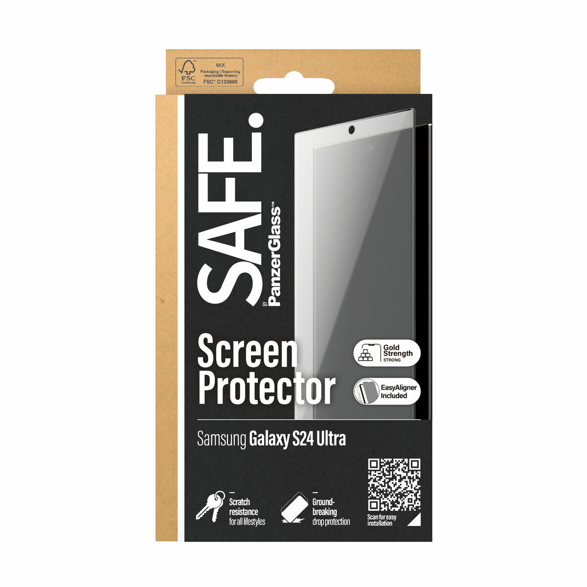Panzer Glass SAFE95668 screen protector for Samsung Galaxy S24 Ultra