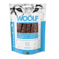 Snack para perros Woolf Salmon con tiras de salmón, 100 g