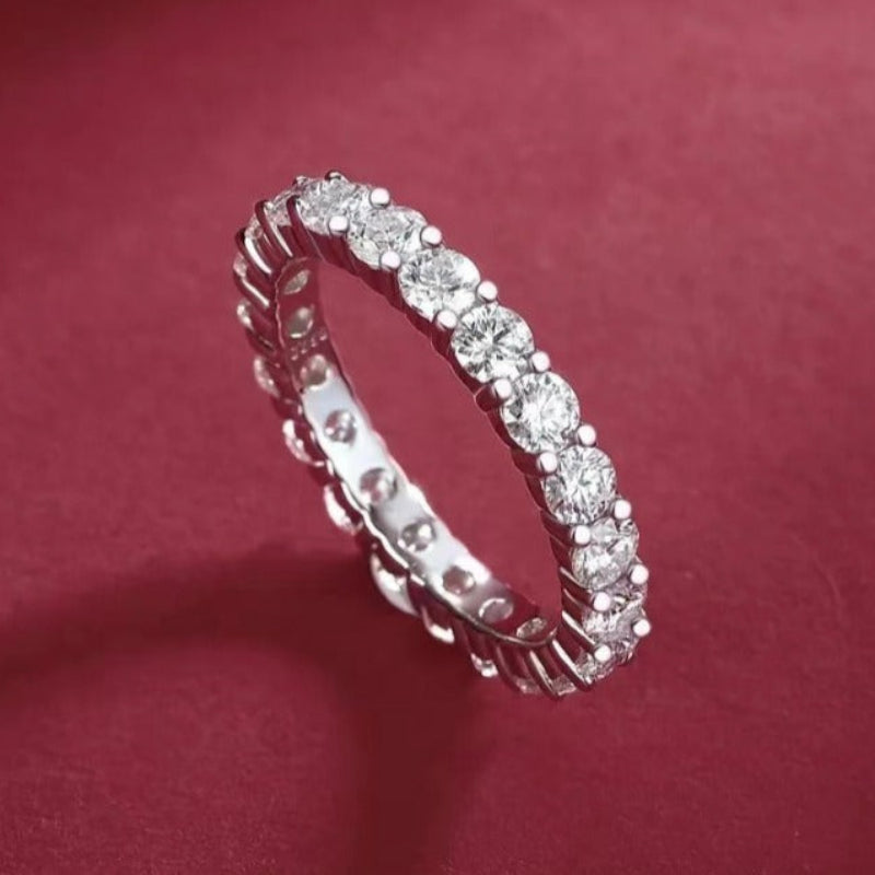 Anel Eternity com Zircónias