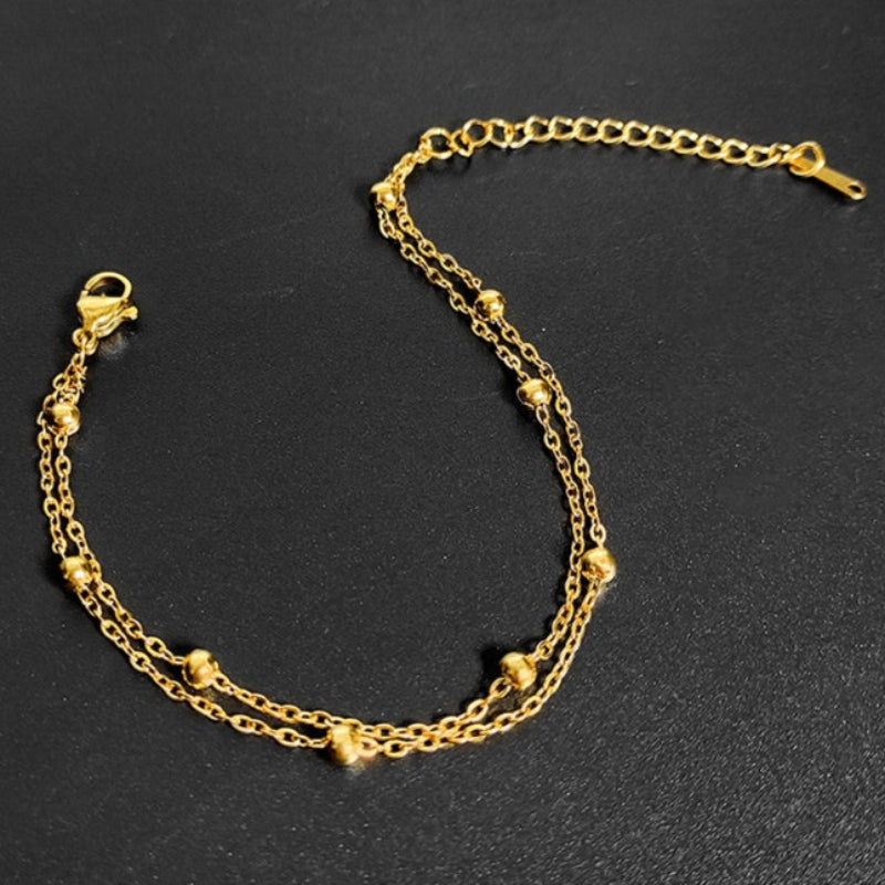 Pulseira Vintage em Aço Titânio