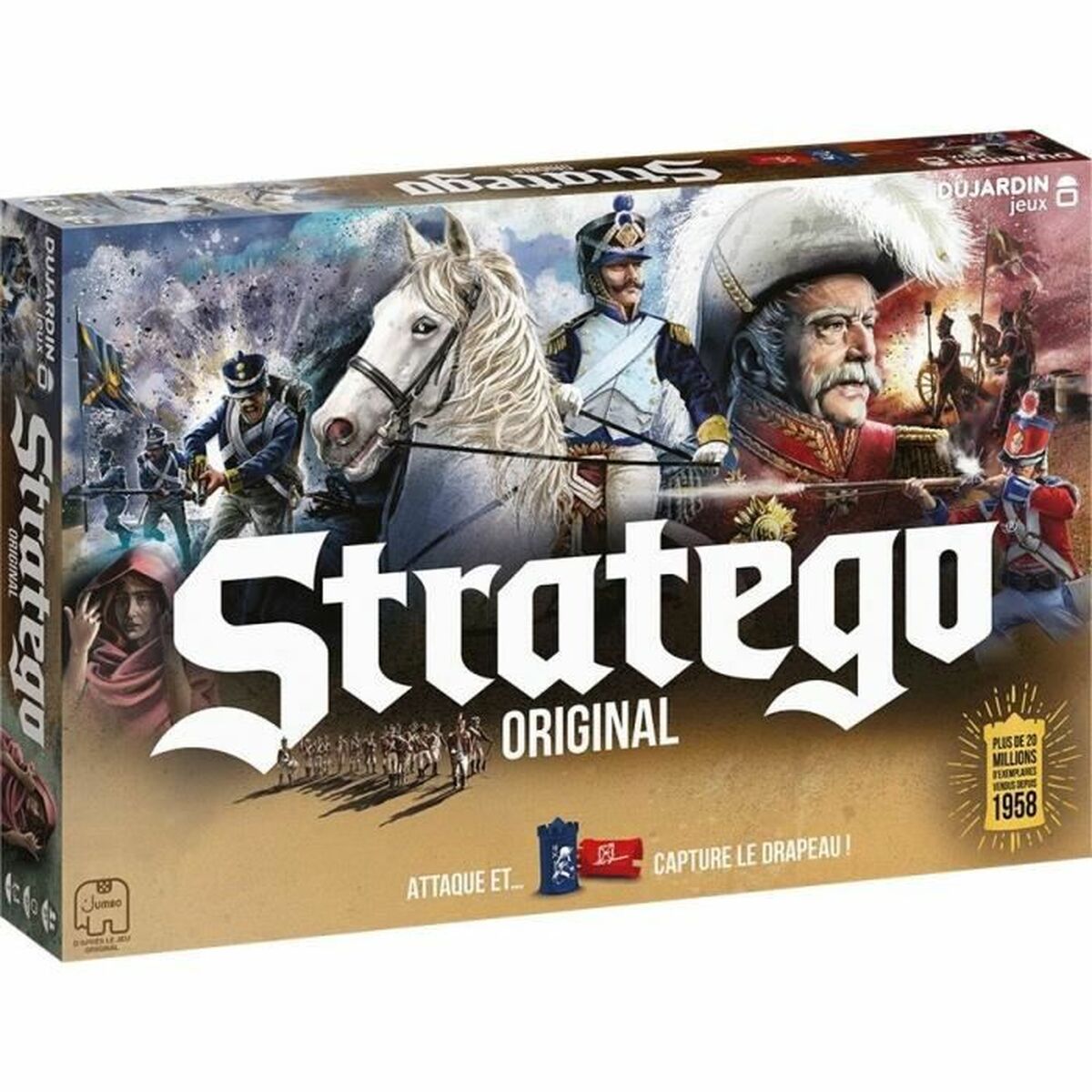 Dujardin Stratego Original 3.0 Jumbo Tabletop Game (FR)