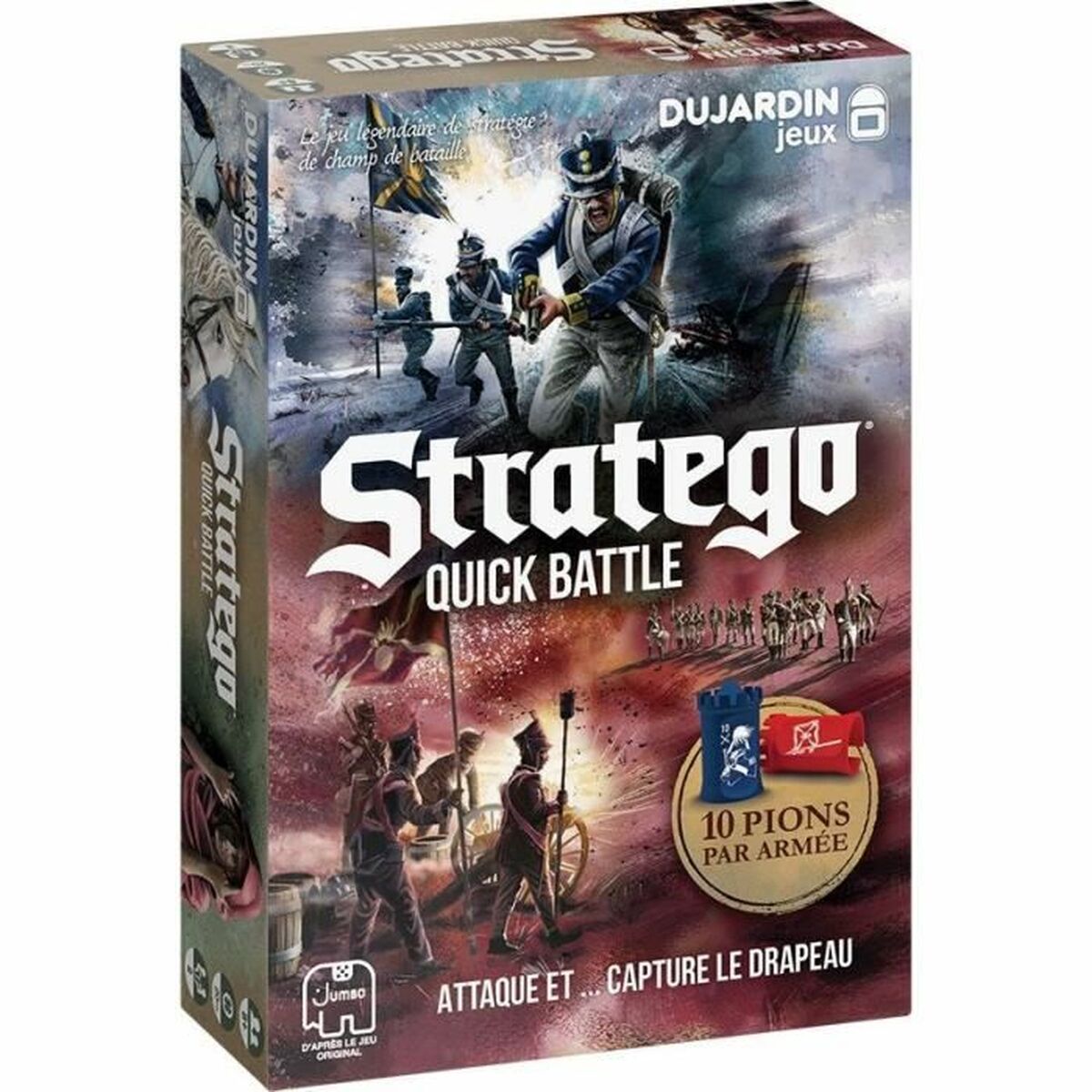 Jogo de Mesa Dujardin Stratego Quick Battle (FR)