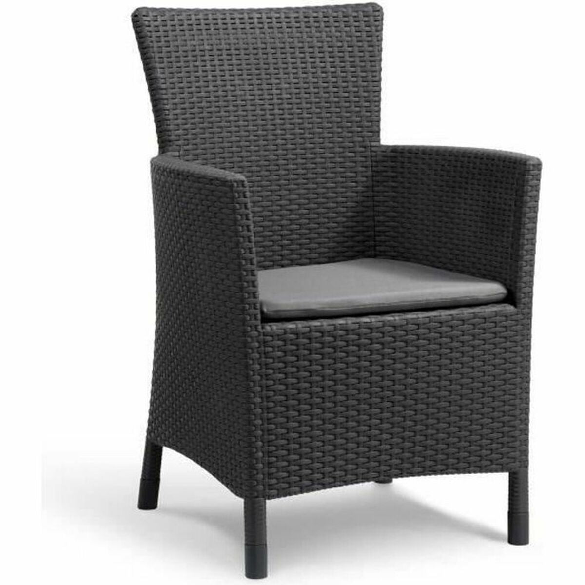 Allibert garden armchair by KETER 215526 Grey 62 x 60 x 89 cm