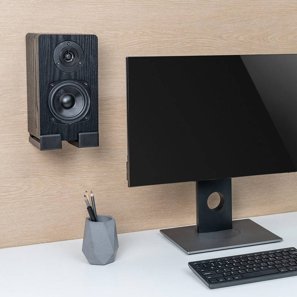 Suporte de Parede Gembird WM-SB-01 Soundbar Wall Mount Preto