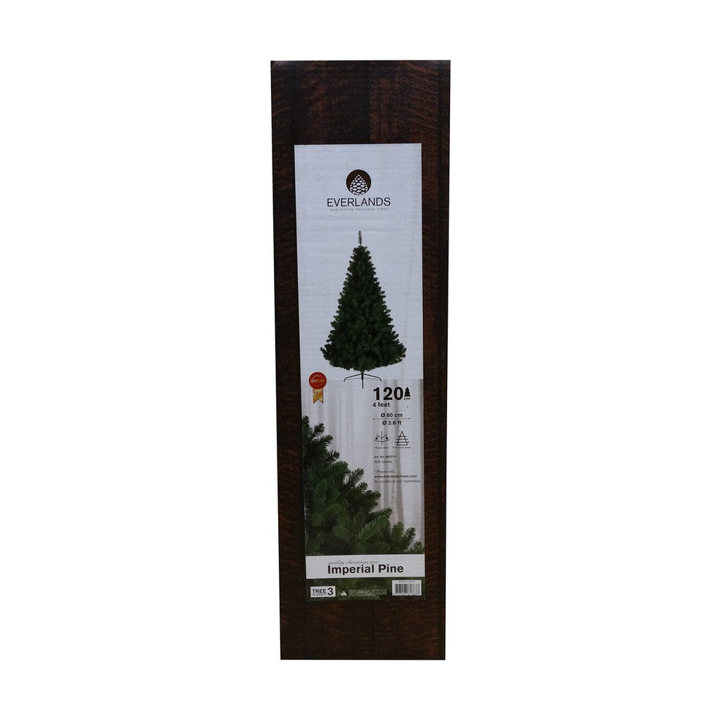 Christmas Tree EDM 71581 680310 Green Pine 1.20 m Wood Metal