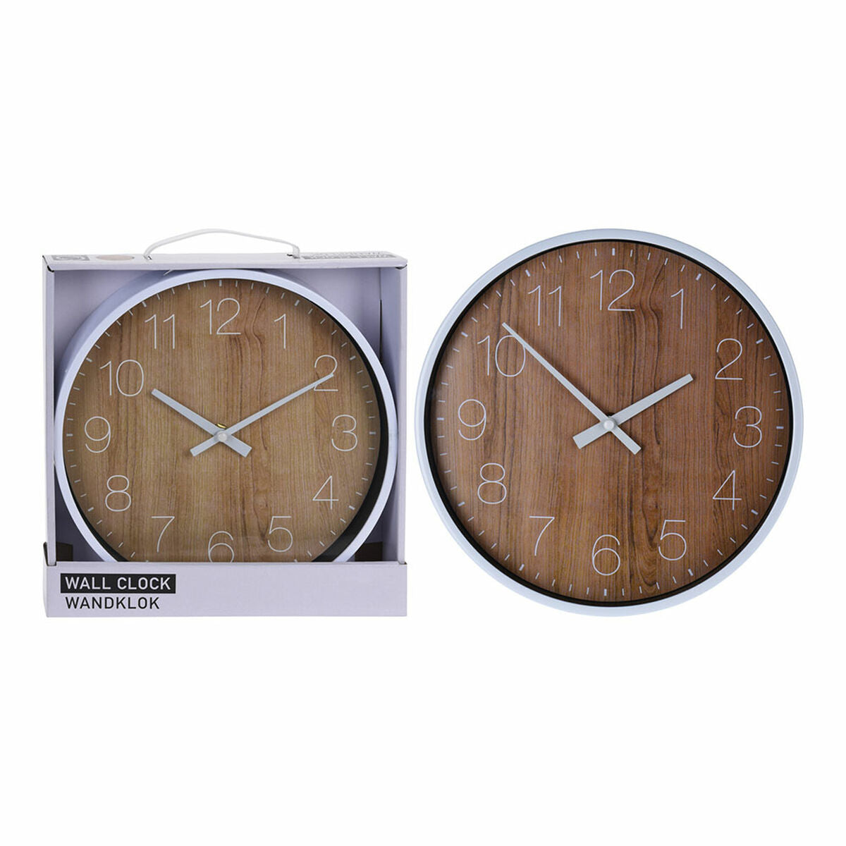 Segnale Wooden Wall Clock Ø 25 cm