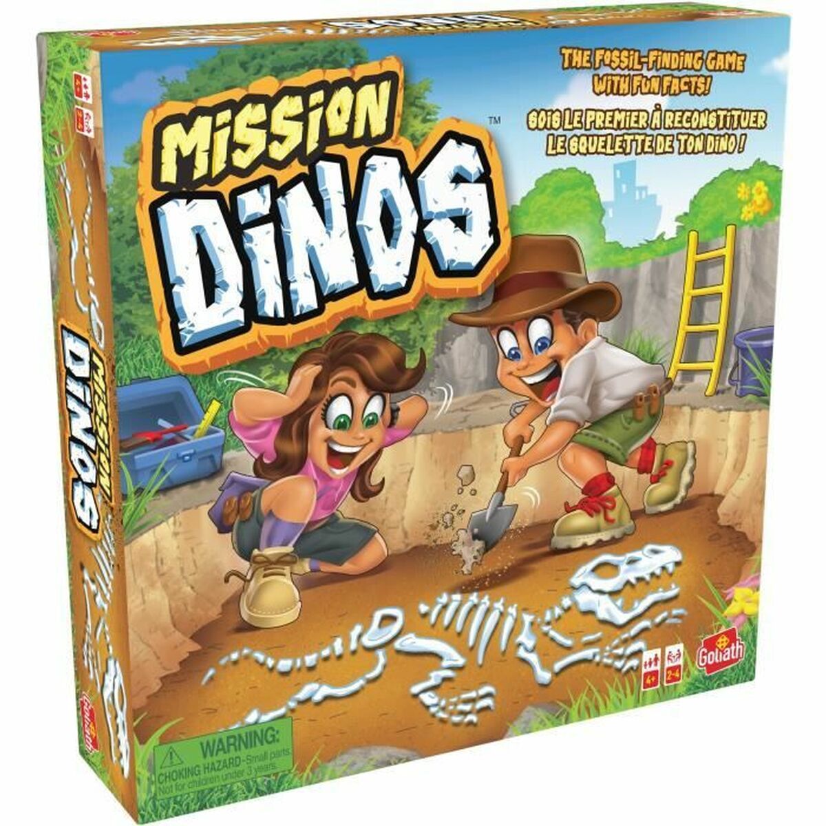 Goliath MISION DINOS Tabletop Game (FR)