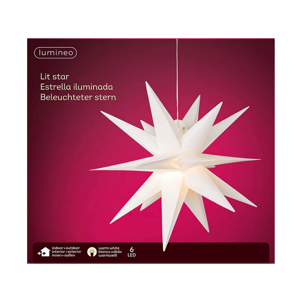 Lumineo White Christmas Star