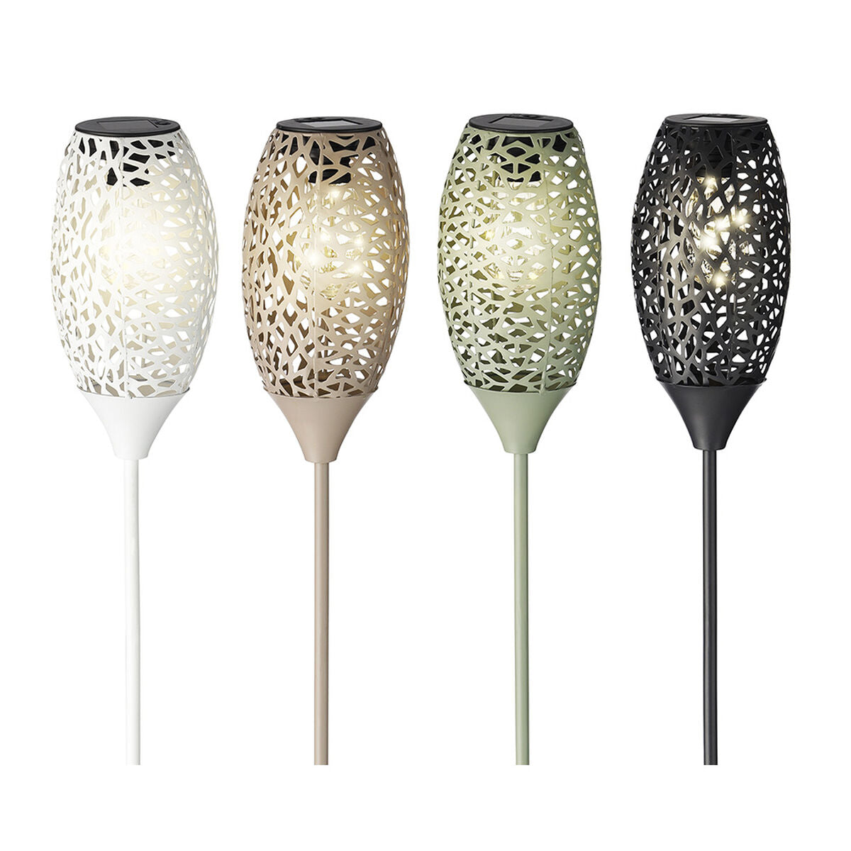 Estaca solar de jardim Lumineo Ø 11 x 94 cm Solar 1 Unidade