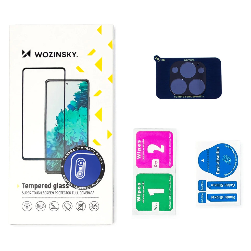 Protector de pantalla de vidrio templado Wozinsky 9H para cámara Xiaomi Redmi Note 11 - Transparente / Protección total / Alta resistencia