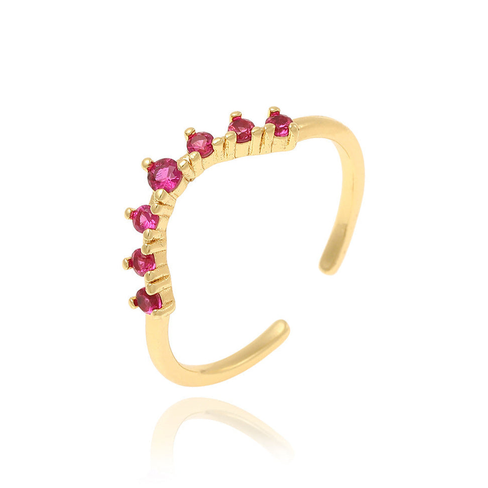 Ring with Cubic Zirconia