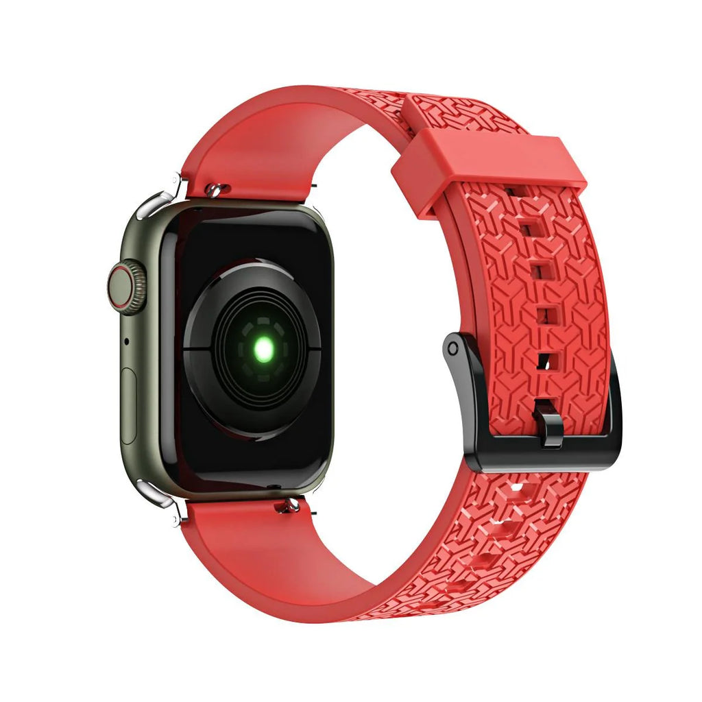 Pulseira Y Vermelha para Apple Watch 7 / SE (45/44/42mm) HURTEL