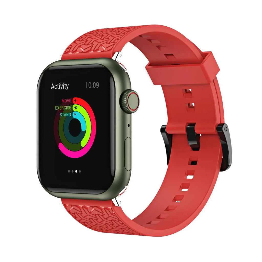 Pulseira Y Vermelha para Apple Watch 7 / SE (45/44/42mm) HURTEL