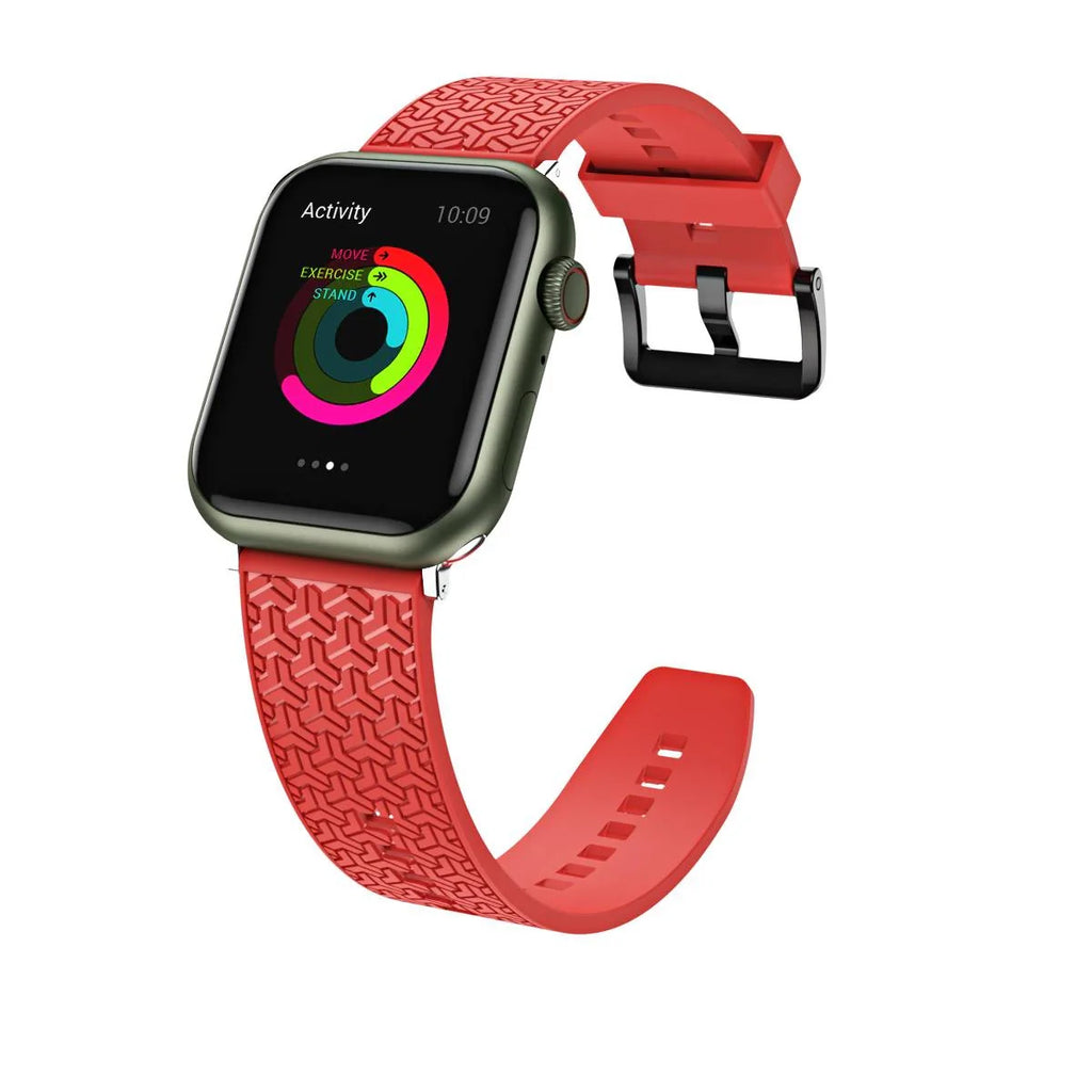 Pulseira Y Vermelha para Apple Watch 7 / SE (45/44/42mm) HURTEL