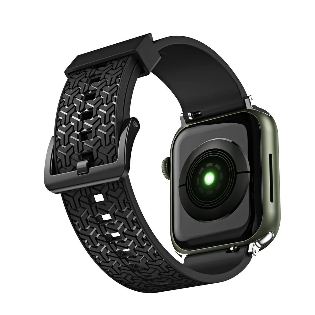 Pulseira Y para Apple Watch 7 / SE (45/44/42mm) - Preto - HURTEL