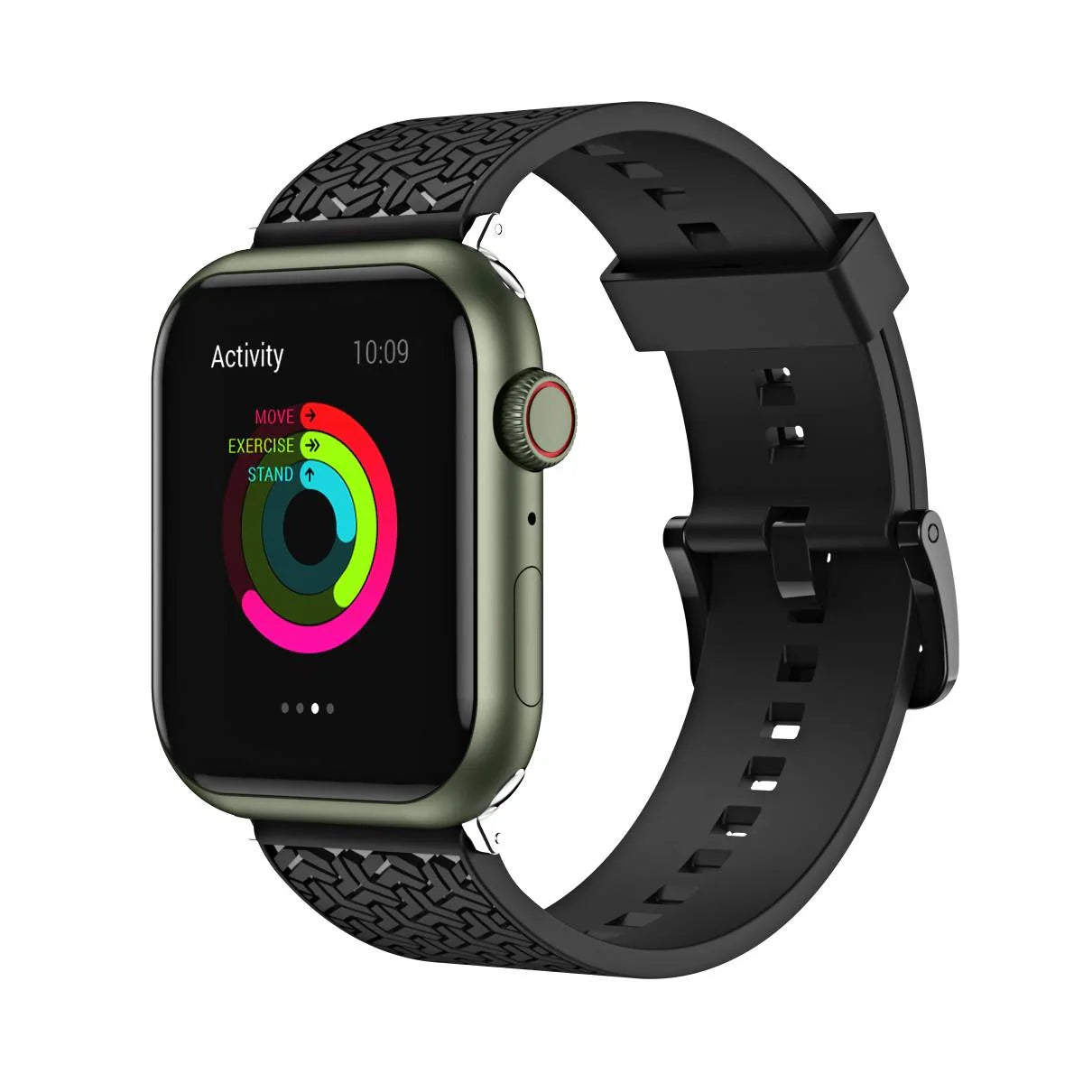 Pulseira Y para Apple Watch 7 / SE (45/44/42mm) - Preto - HURTEL