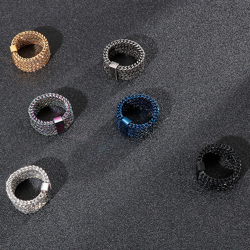 Anel em Aço Inoxidável