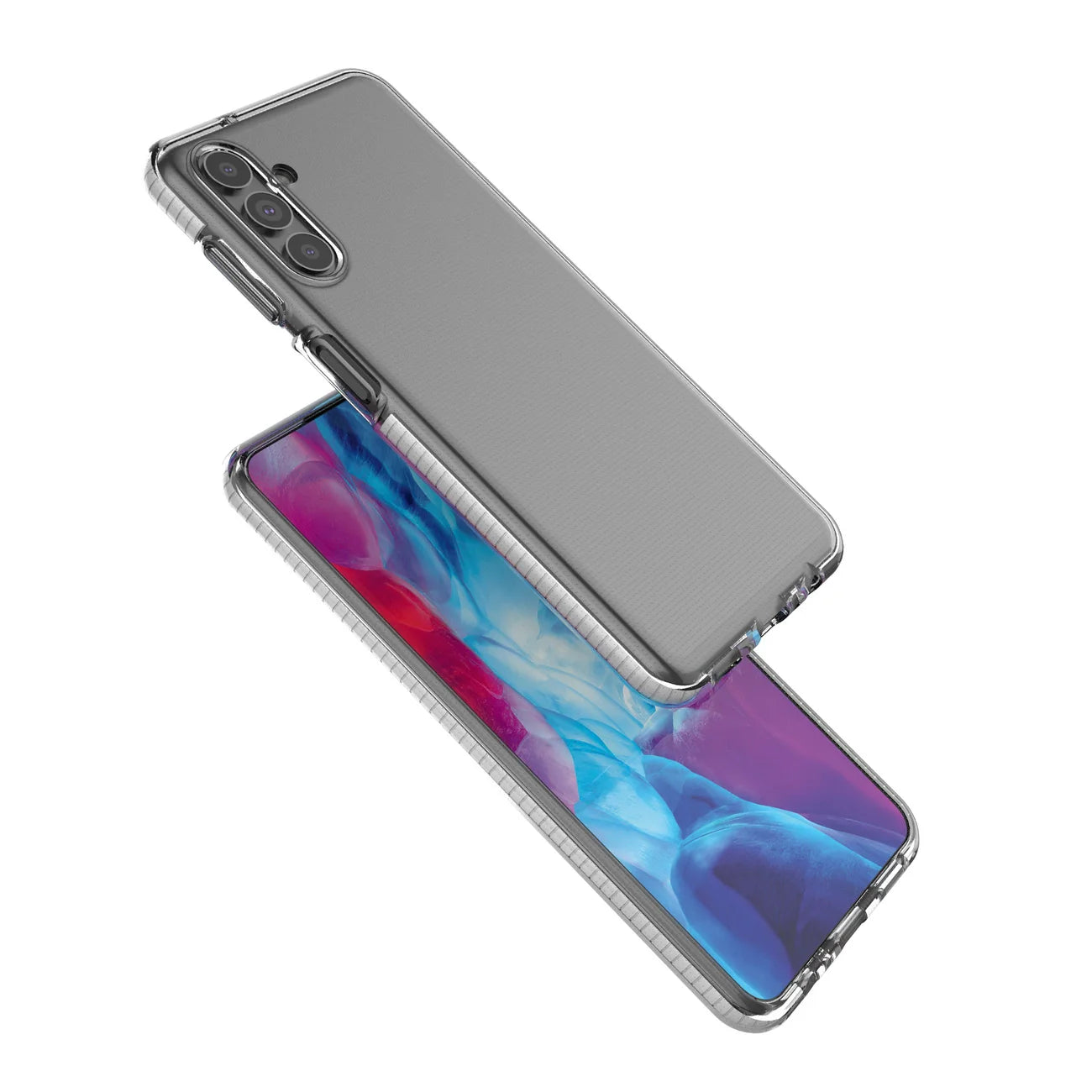 Funda de TPU con marco rosa para Samsung Galaxy A13 5G