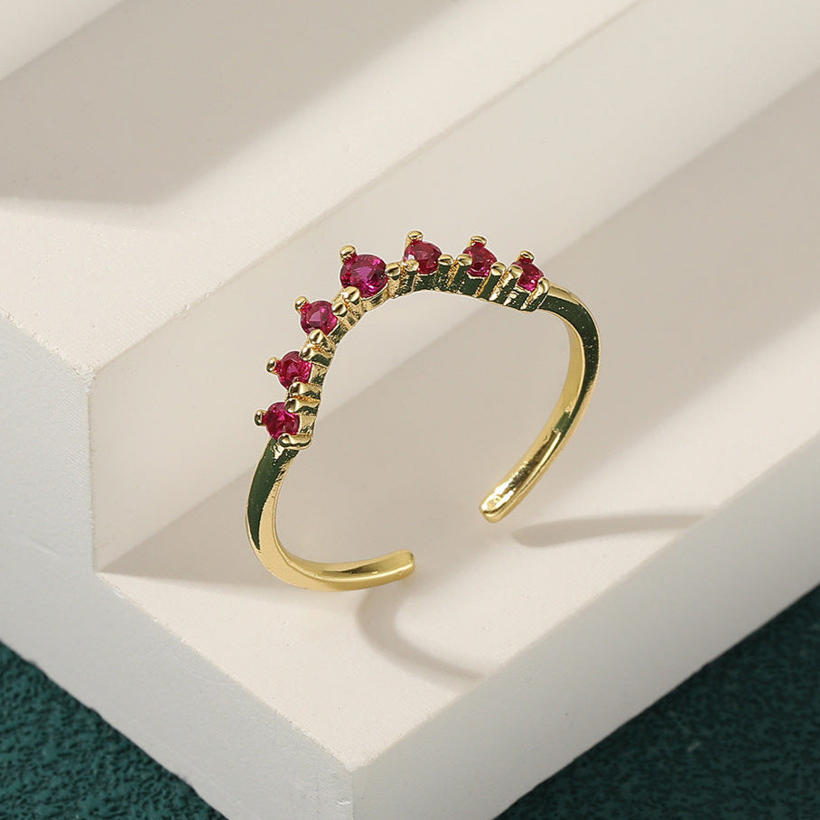 Ring with Cubic Zirconia