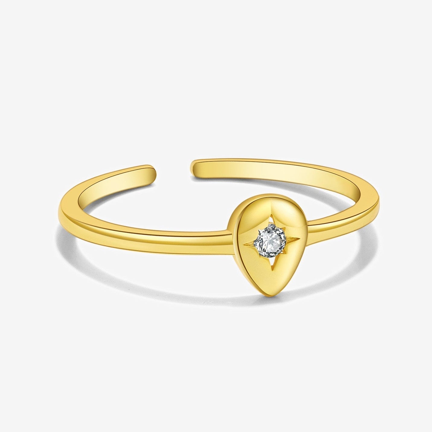 Ring with Cubic Zirconia