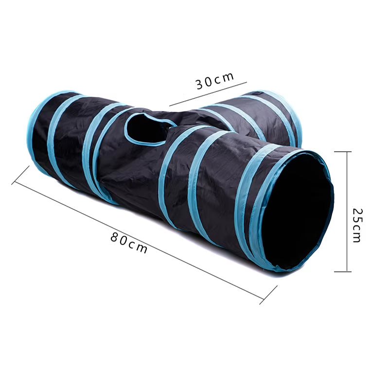 5/4/3Holes Pet Cat Tunnel Funny Toys for Cats Foldable Cat Toys Interactive Cat Rabbit Animal Play Games Tunnel Chat Pet Product