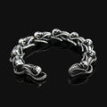 Stainless Steel Skull Bracelet