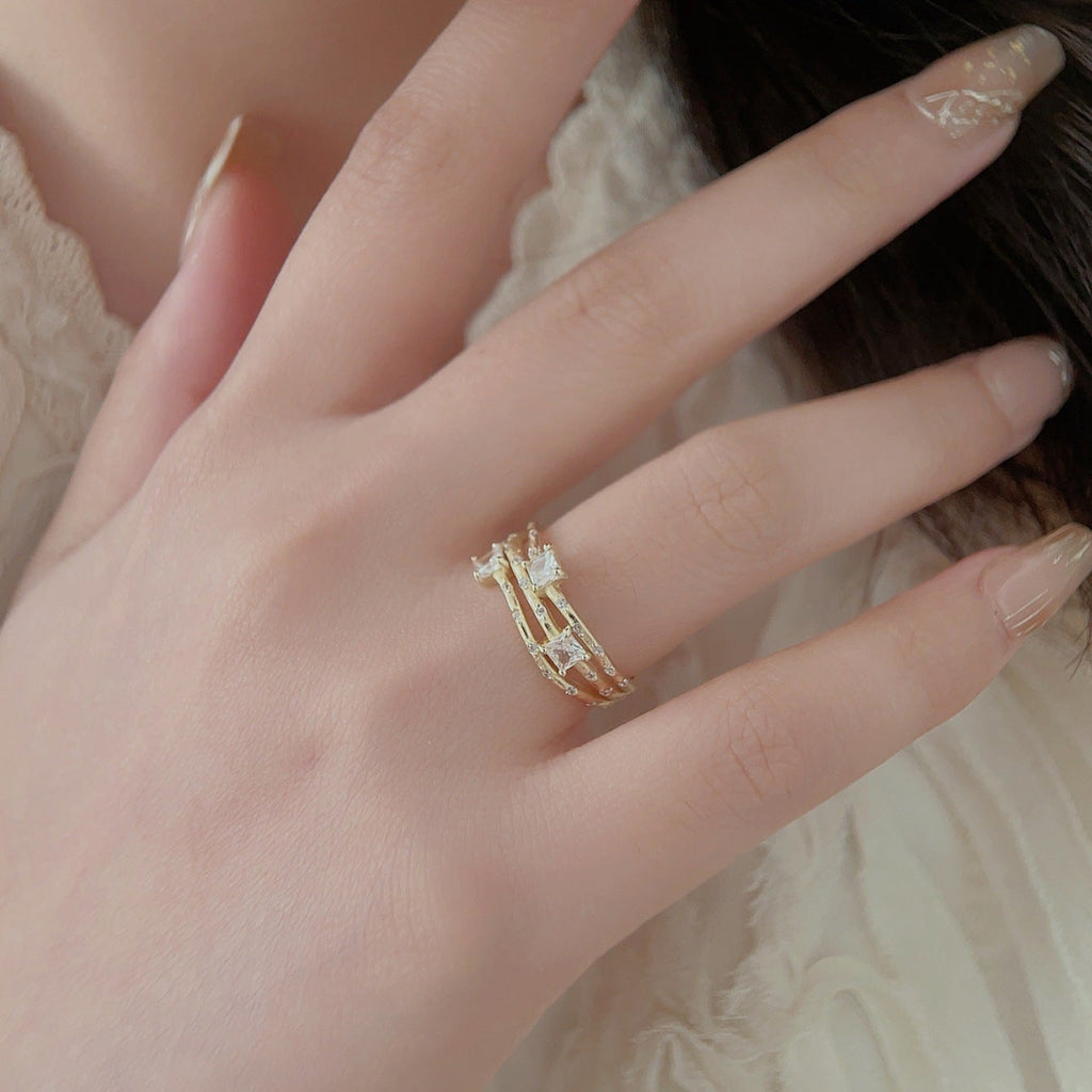 Ring with Cubic Zirconia