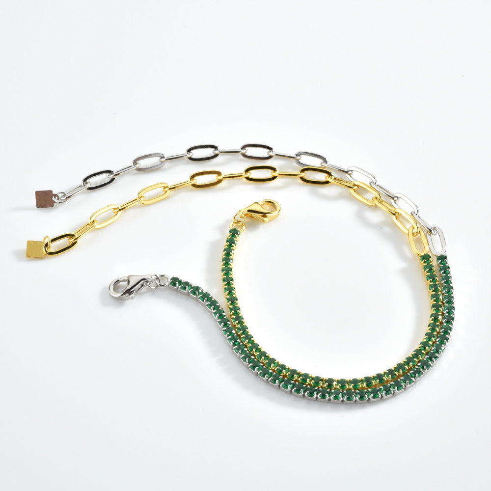 Pulseira com Zircónia