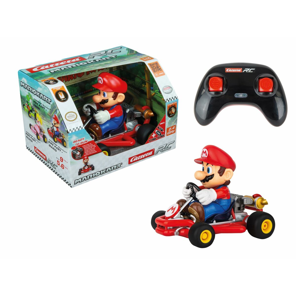 Carrera Mario Kart 1:18 2.4 GHz Radio Controlled Car