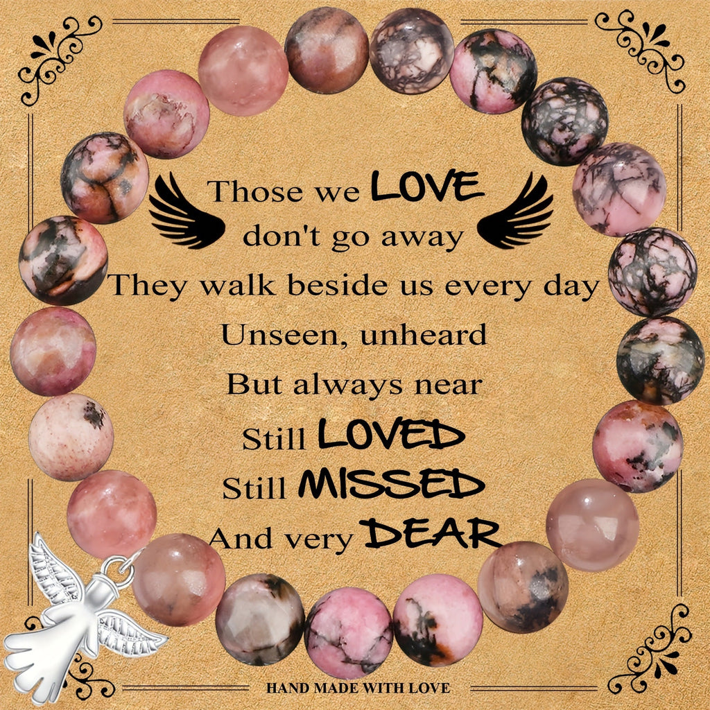 Pulsera de ángel en piedra natural