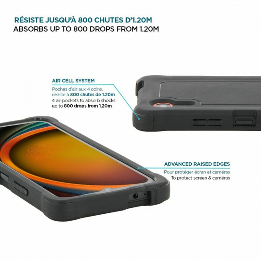 Mobilis 054016 Black Gray Cell Phone Case