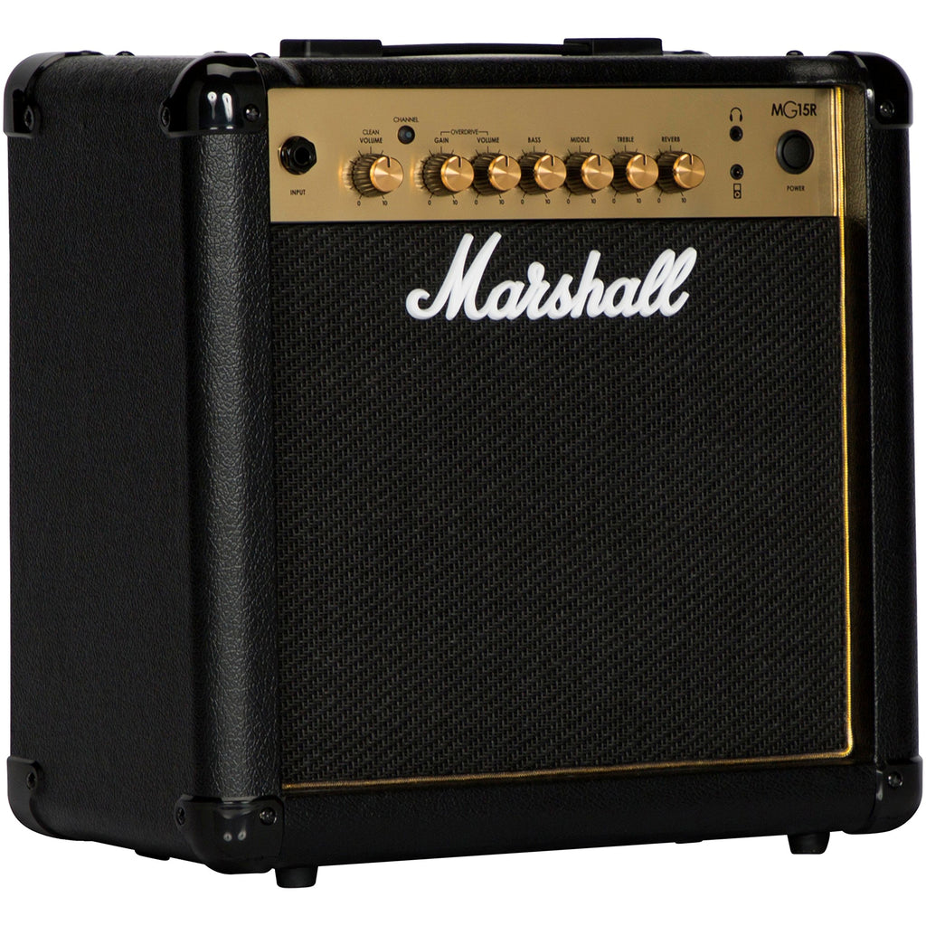 Marshall MG50GFX Amplificador combinado de guitarra com FX incorporado, prático adequado para guitarra elétrica, preto e dourado, With Effects, 50 W